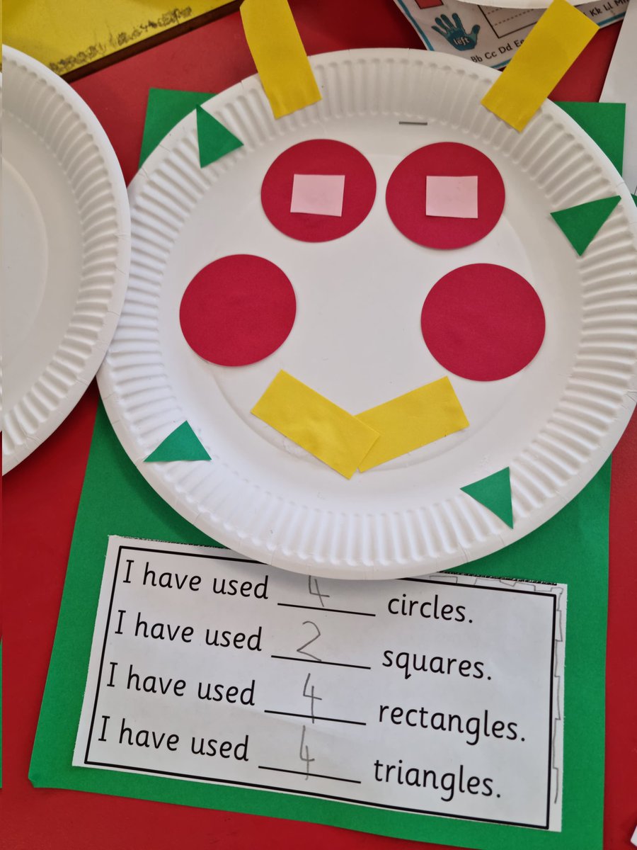 Miss__Hamilton's tweet photo. Some of Primary 2a's fantastic shape pizzas made this week for #MathsWeekScot - well done P2a! 🌟🍕 #welovemaths #MathsWeekScotland @edcnumeracy @MossheadPS https://t.co/t0TjhN0VBK