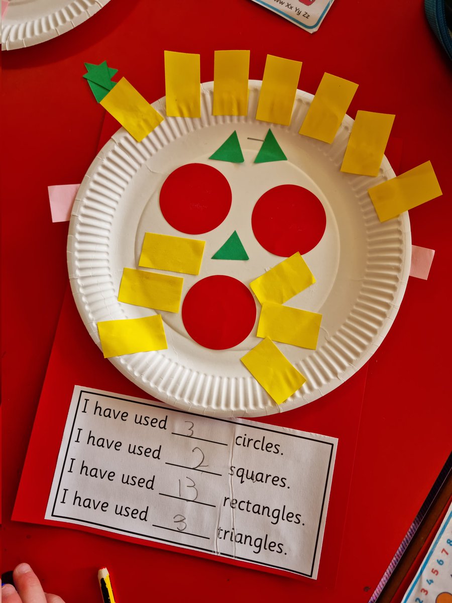 Miss__Hamilton's tweet photo. Some of Primary 2a's fantastic shape pizzas made this week for #MathsWeekScot - well done P2a! 🌟🍕 #welovemaths #MathsWeekScotland @edcnumeracy @MossheadPS https://t.co/t0TjhN0VBK