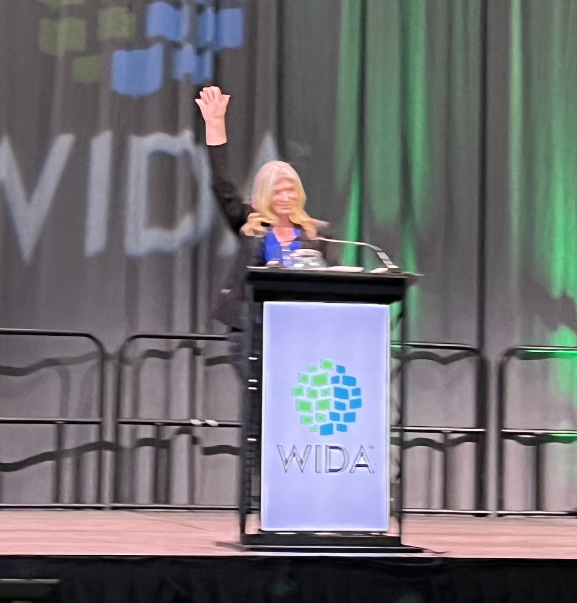 Someone missed her true calling as a Price is Right host!  #WIDA2022