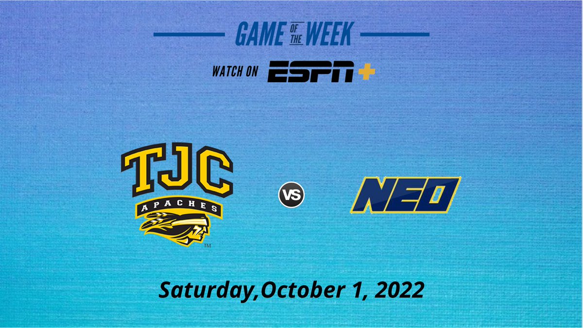 JUCO Football Frenzy (@jucofrenzy) on Twitter photo Tyler vs Northeastern Oklahoma A&M | NJCAA Football
🗓 on Saturday, October 1
⏰ 4:00 PM
🔗 bit.ly/3UVbPbE
<a href="/ApacheAthletics/">Tyler Junior College Athletics</a> <a href="/TylerJrCollege/">Tyler Junior College</a> <a href="/TJCFOOTBALL/">Tyler JC</a> <a href="/BradyDavis10/">Brady Davis</a> <a href="/CoachTLouis/">Terrence Louis</a> <a href="/JudeaMilon/">Juju</a> @tjjacobson25 <a href="/Coachkyle42/">Kyle Griffitts</a> <a href="/fonua_zion/">𝒁𝒊𝒐𝒏 𝑭𝒐𝒏𝒖𝒂</a> <a href="/T6RIAN/">Torian Hood</a> Tyler vs Northeastern Oklahoma A&M | NJCAA Football
🗓 on Saturday, October 1
⏰ 4:00 PM
🔗 bit.ly/3UVbPbE
<a href="/ApacheAthletics/">Tyler Junior College Athletics</a> <a href="/TylerJrCollege/">Tyler Junior College</a> <a href="/TJCFOOTBALL/">Tyler JC</a> <a href="/BradyDavis10/">Brady Davis</a> <a href="/CoachTLouis/">Terrence Louis</a> <a href="/JudeaMilon/">Juju</a> @tjjacobson25 <a href="/Coachkyle42/">Kyle Griffitts</a> <a href="/fonua_zion/">𝒁𝒊𝒐𝒏 𝑭𝒐𝒏𝒖𝒂</a> <a href="/T6RIAN/">Torian Hood</a>