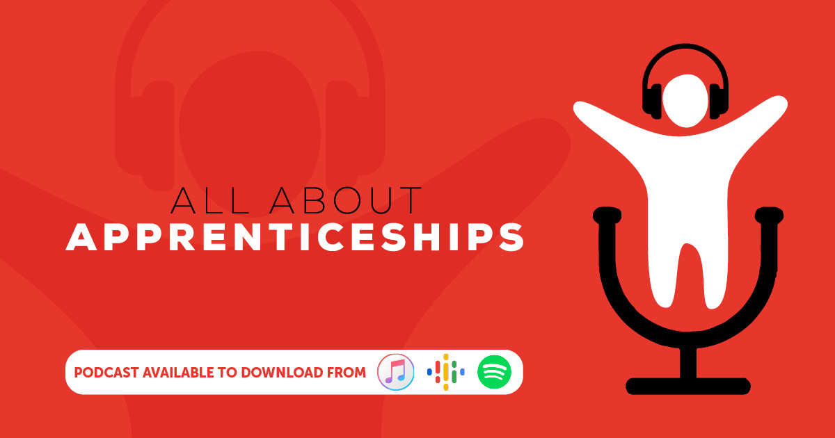 Have you heard our #AllAboutApprenticeships podcast? 🎙

If you're looking for... 

Expert apprenticeship insight 👷🏽‍♂️
Advice from leading companies ✈️
And real-life case studies from working apprentices 🗣

This is the podcast for you! Listen here ⬇️

podfollow.com/all-about-appr…