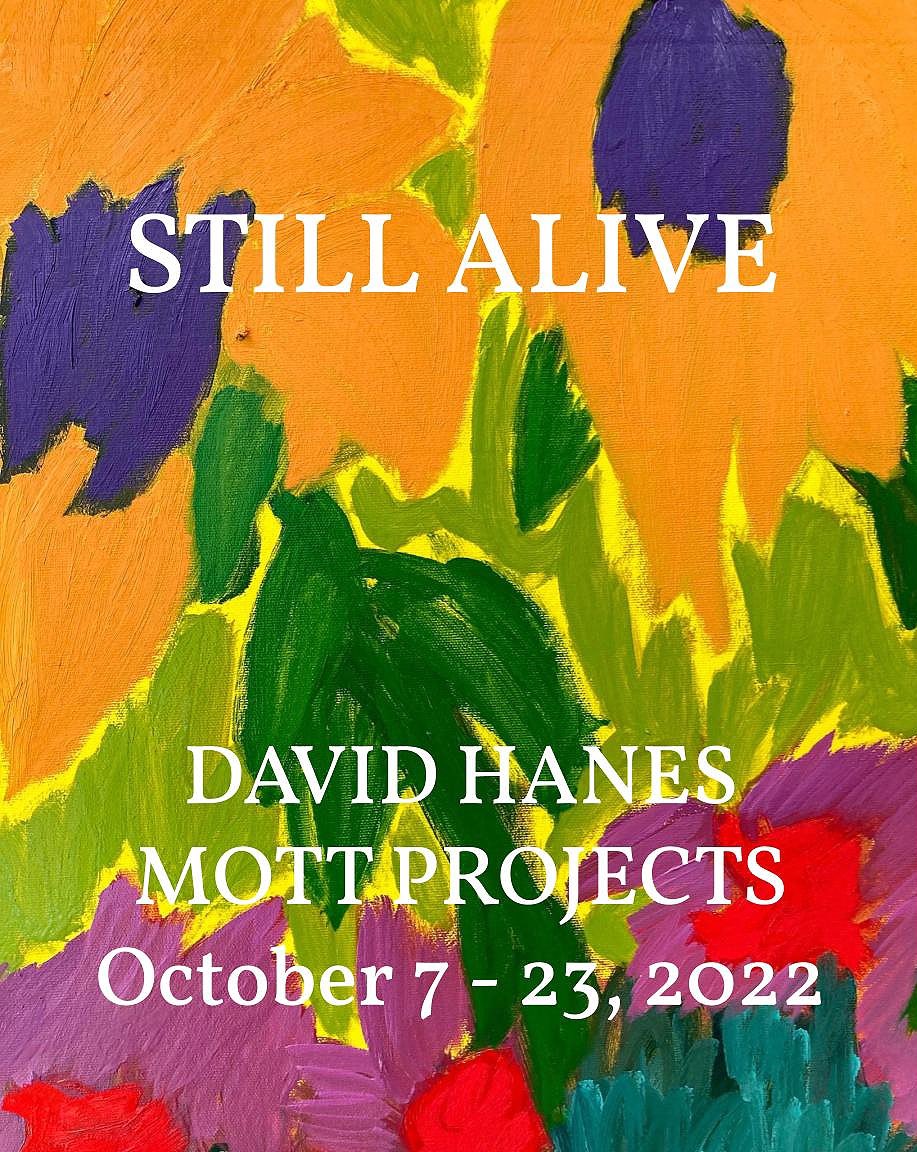 davidhanesinfo's tweet photo. Please join me for the opening of my solo exhibition “Still Alive” which opens Mott Projects on October 7th, 2022, in Catskill, New York.⁠
⁠
I hope to see you there! 🌻⁠
⁠
Mott Projects⁠
16-18 Livingston St.⁠
Catksill, NY⁠
⁠
#DavidHanes #StillAlive #MottProjects https://t.co/JujQSFCcae
