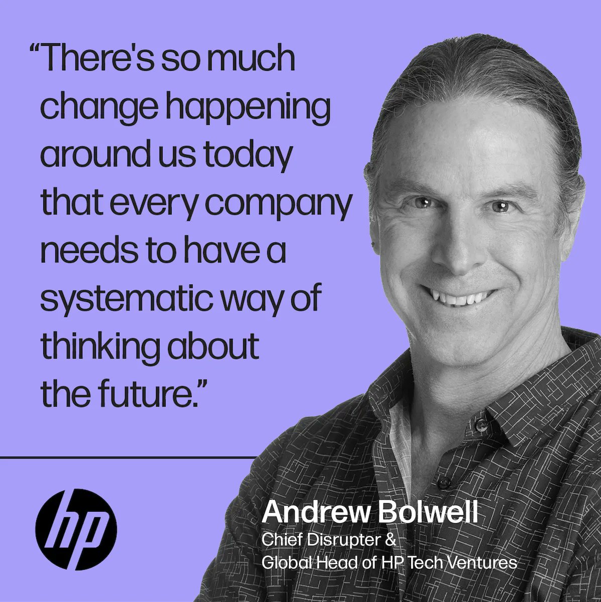 hptechventures's tweet photo. How do you think about the #future and emerging #trends?
@andrewbolwell #FuturecastingbyHP #futurist https://t.co/qumzCXKgUR