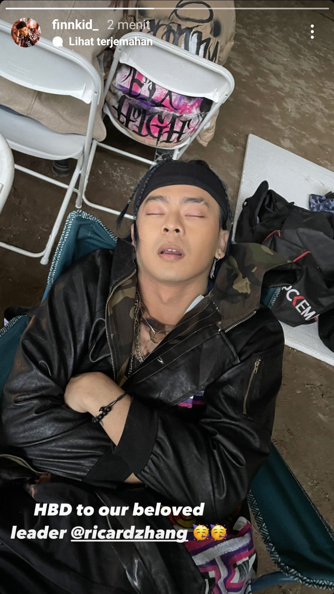 Happy birthday captain Zhang    