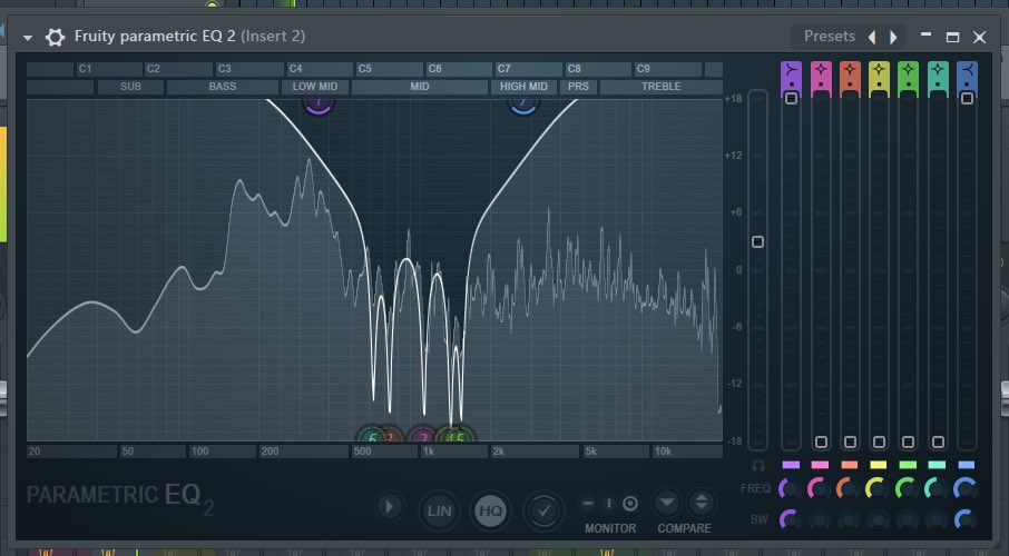 TheCxdy's tweet photo. Sometimes you gotta cut out the bad frequencies &amp; get surgical with it https://t.co/dmi68FtGo7