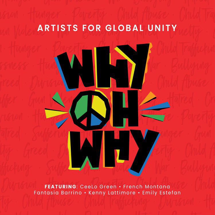 June2November's tweet photo. Artists for Global Unity
"Why Oh Why" ft. @ceelogreen, @frenchmontana, @tasiasword, @kennylattimore &amp; @emily_estefan out now.

This one is for the culture and we're glad to be part of it alongside @vydiaofficial. 

@immensummusic 

#DistributedbyJ2N #NewMusic https://t.co/9ebaaCyJw2