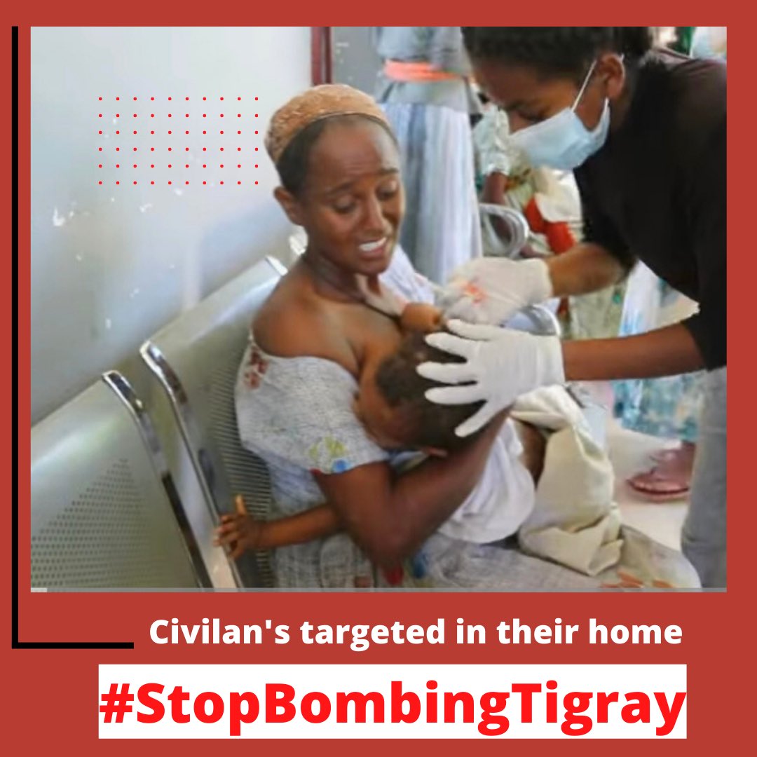 The #IsaiasAfwerki govt’s decision to bomb #AdiDaero  , Adigat , Shire in #Tigray demonstrates their desire to terrorize the civilian population.#UNSC Take action‼️<a href="/ChrisPappasNH/">Chris Pappas</a>  <a href="/POTUS/">President Donald J. Trump</a> <a href="/RepBarbaraLee/">Rep. Barbara Lee (Archived)</a> <a href="/UNGeneva/">United Nations Geneva</a> <a href="/USAmbUN/">Ambassador Mike Waltz</a> <a href="/EU_Commission/">European Commission</a> #StopBombingTigray #StopWarOnTigeray