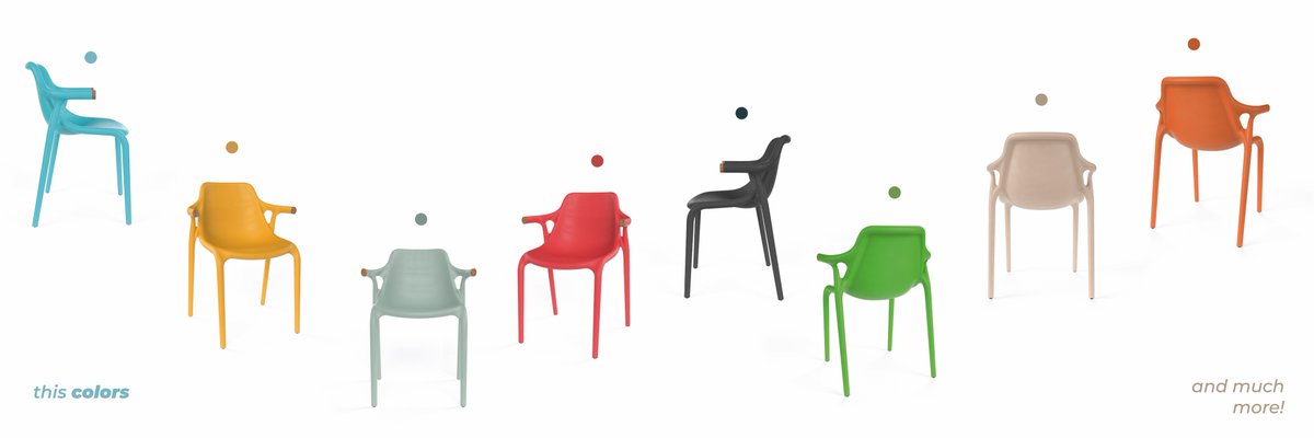 PlasticosJoluce's tweet photo. After selecting the model you like best, it's time to choose the color! 🎨

More colors 👉 https://t.co/nk313wNA0a 

#joluce #plasticosjoluce #contract #esplanadas #furniture #horeca #hotels #design #ecofriendly #chair #cadeira #portugal #mobiliariojardin #patiofurniture https://t.co/Lz75k2BD6x