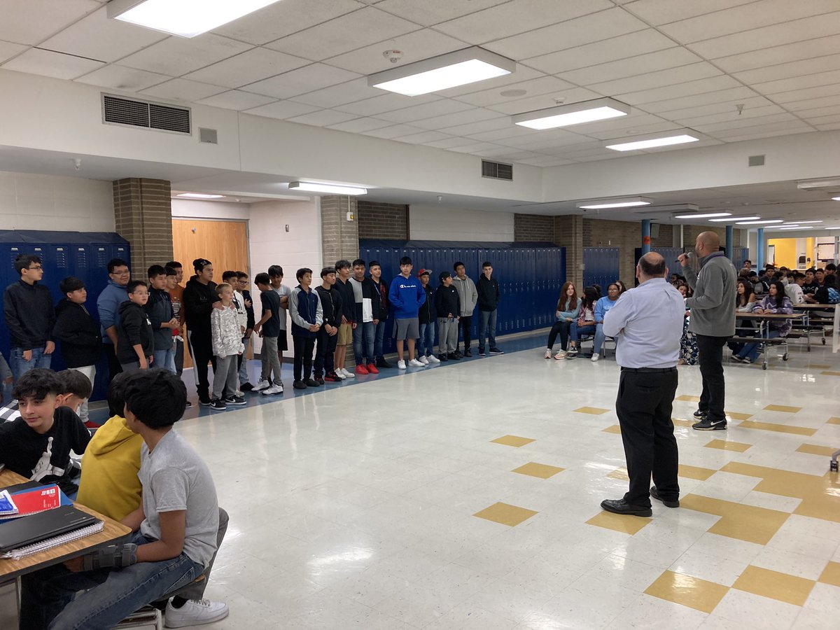 8th grade soccer recognition! What a great group with great coaches! #asd4all #itbebrave