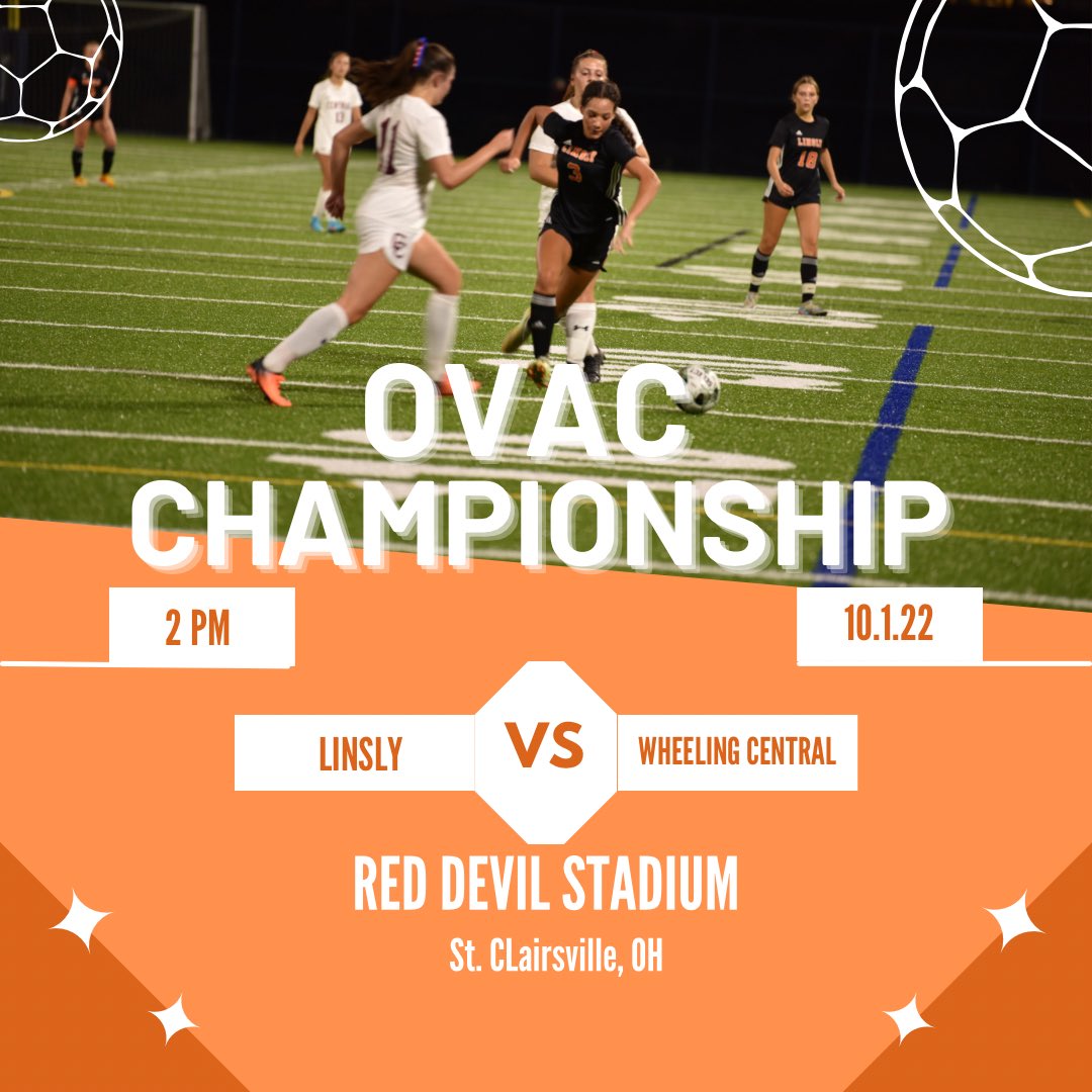 Come out tomorrow as we take on city rival, Wheeling Central Catholic, in the OVAC championship game. Kick-off is at 2pm at Red Devil Stadium. See you there!
