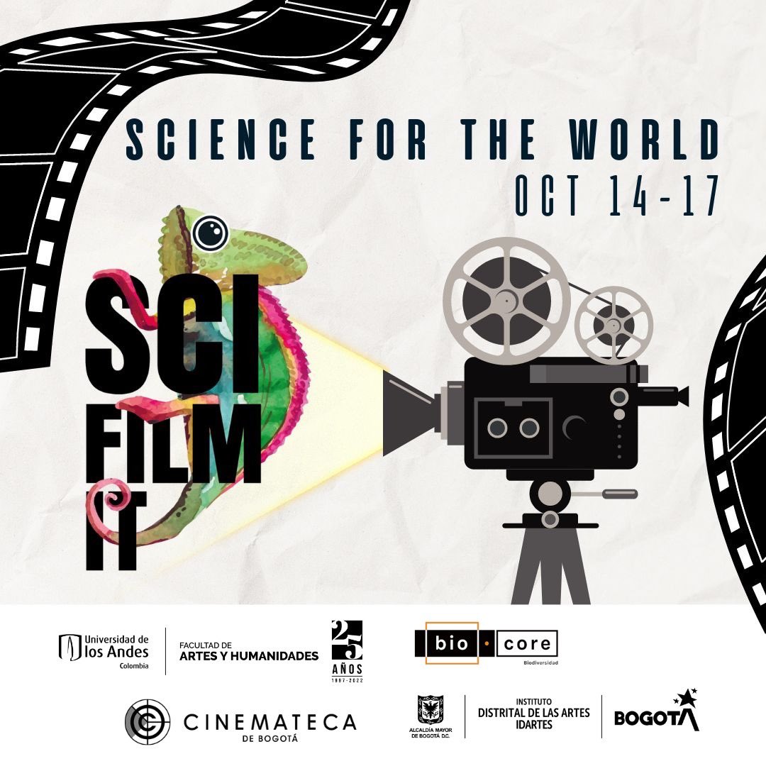 CinematecaBta's tweet photo. #MediaLabCinemateca 🎞️| #HackatónScifilmIt
La hackathon de #SciFilmIt une los mundos de la ciencia y el cine, los mundos de la verdad científica y la historia emotiva con el objetivo de construir una relación entre el público y la ciencia. https://t.co/D7ZmbpbdJF