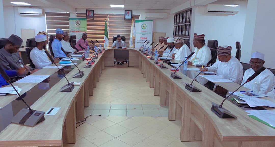 nigeriahajjcom's tweet photo. NAHCON today inaugurated Committees on organisation of Seminar on Hajj Savings scheme and commissioning of Hajj Institute of Nigeria. https://t.co/tSTyLgqSww