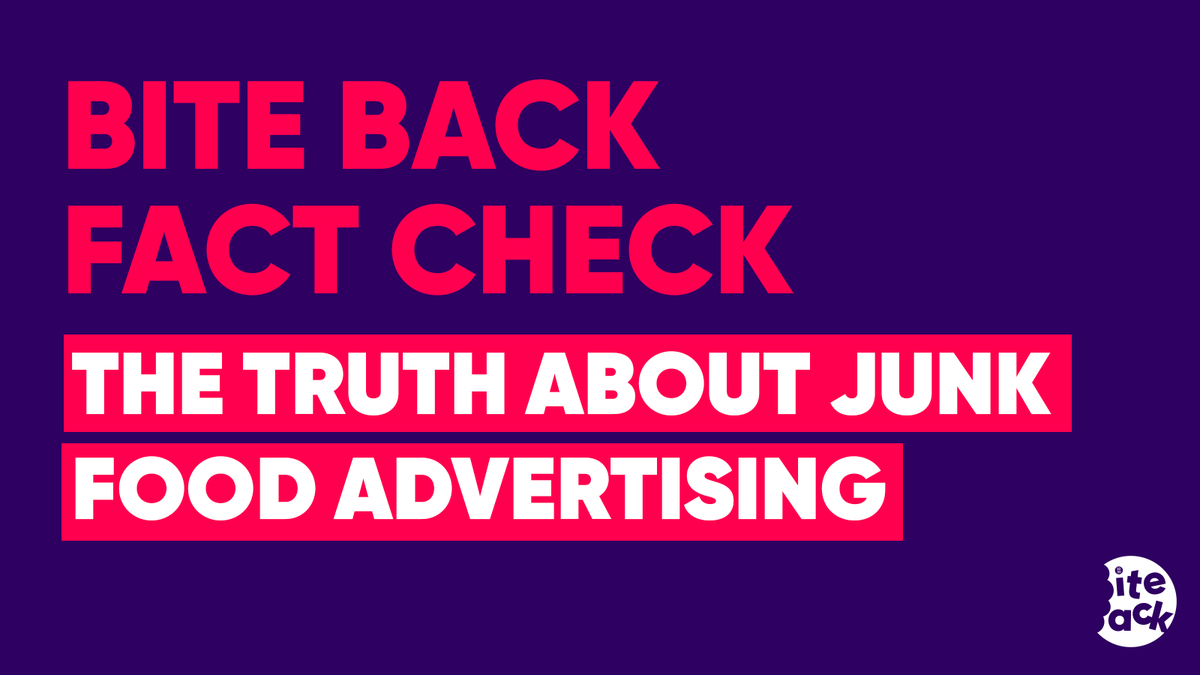 BiteBack2030's tweet photo. Reasons why the government should delay policies that end of junk food ads online and on TV before 9pm...

There are none. @trussliz why won't you put our health first?

Tell the government you've #AdEnough by sharing our open letter — https://t.co/AqwBoE249y #ChildHealthUTurn https://t.co/ESYqo1vsBs