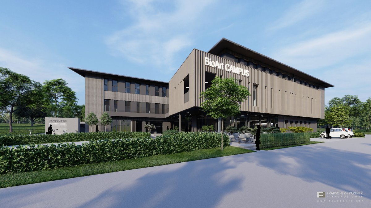 Today, Austria's first organic competence centre The #BioArtCampus opens in Seeham  💚😊.

The benefits of the #organiceconomy is passed on in its own Bio-Austria #Academy and the know-how from organic pioneering will be pooled. A visionary project - in a visionary village. 🙌💚