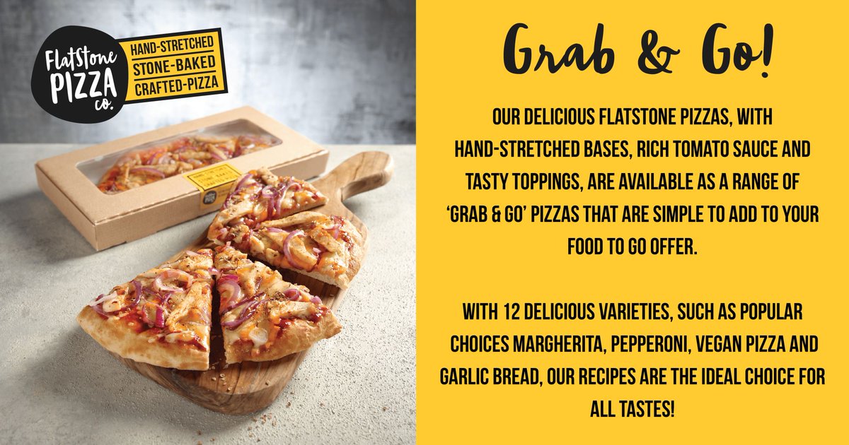 CountryChoiceUK's tweet photo. We make it easy for retailers to add a high margin, quality pizza to their menu!
Grab a slice of an amazing ยฃ5 billion market > https://t.co/gpXg5Ta6rJ
#FlatstonePizzaCo #pizza #franchise #pizzatogo #grabandgofood #foodtogo https://t.co/dchO6AxElD