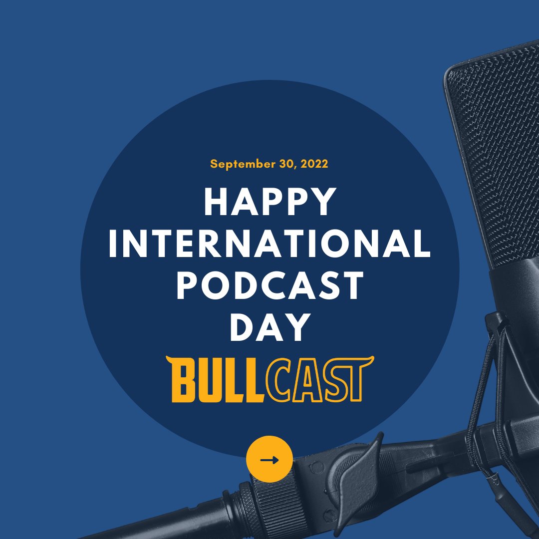 BullCastPodcast's tweet photo. Happy #InternationalPodcastDay from The Bull Team! ๐ Since we launched BullCast in 2020, we've had the opportunity to have entertaining and informational conversations about personal finance and other thought provoking topics. #BullCast https://t.co/5eKnaYWb2d