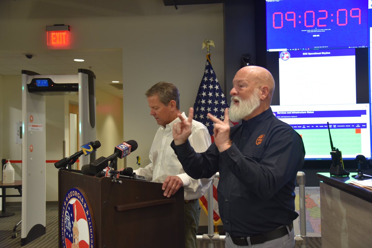 Thanks to our emergency management partners, we were prepared for anything Hurricane Ian could throw at us. Now that it has mostly bypassed GA, I've asked @GeorgiaEMAHS Dir. Stallings &amp; @GeorgiaGuard Maj. Gen. Carden to direct resources to helping our neighbors in need: SC &amp; Fla. 