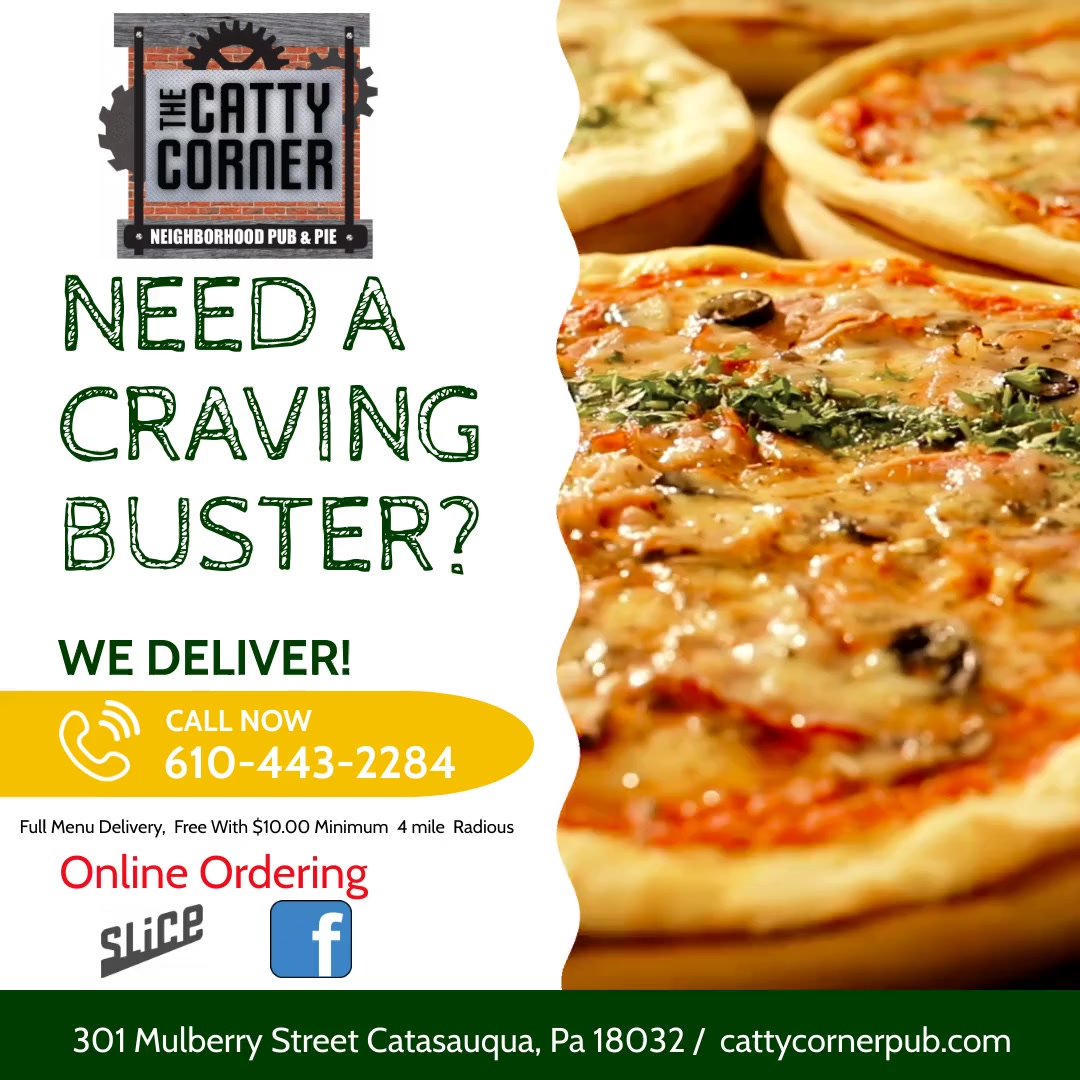 CattyPub's tweet photo. What are you craving for tonight's game? Order on https://t.co/aI3ioUuGl9, our fb page, Google page, Slice app and get your favorite football food delivered to your door! #fooddelivery #catasauquapa #lehighvalleyrestaurants #cattycornerpub #foodie #foodport #thursdaynightfootball https://t.co/Zd0thaCoFz