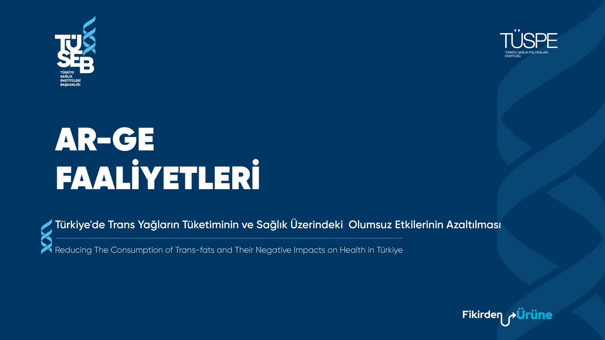 Türkiye’de konusu sağlık olan tek Ar-Ge kuruluşu olarak, TÜSEB Türkiye Sağlık Politikaları Enstitümüz ile küresel ve ulusal ölçekte çalışmalarımızı sürdürmeye devam ediyoruz.