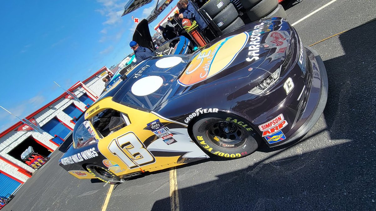 Numerology looks to be on @TimmyHillRacer's side @TALLADEGA 👀

 Daytona: 🟩 P37 ➡️ P2 🏁
Talladega: 🟩 P36 ➡️ ❓

#Sparks300 #NASCAR #CobleEnterprises #BWWings #BWW #BDubs #Wings #Beer #Sports #BetterWithSauce