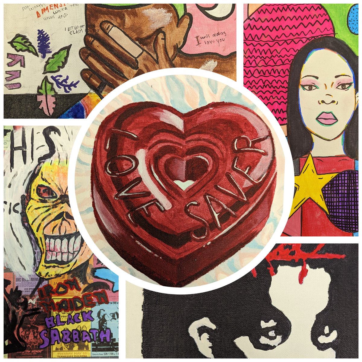 LangArtAmericas's tweet photo. Americas trailblazing artists finishing up the Pop Art Unit. So much talent. Way to go! #Americas_HS #SISDFineArts #TeamSISD https://t.co/VC0wMHQ6Yz