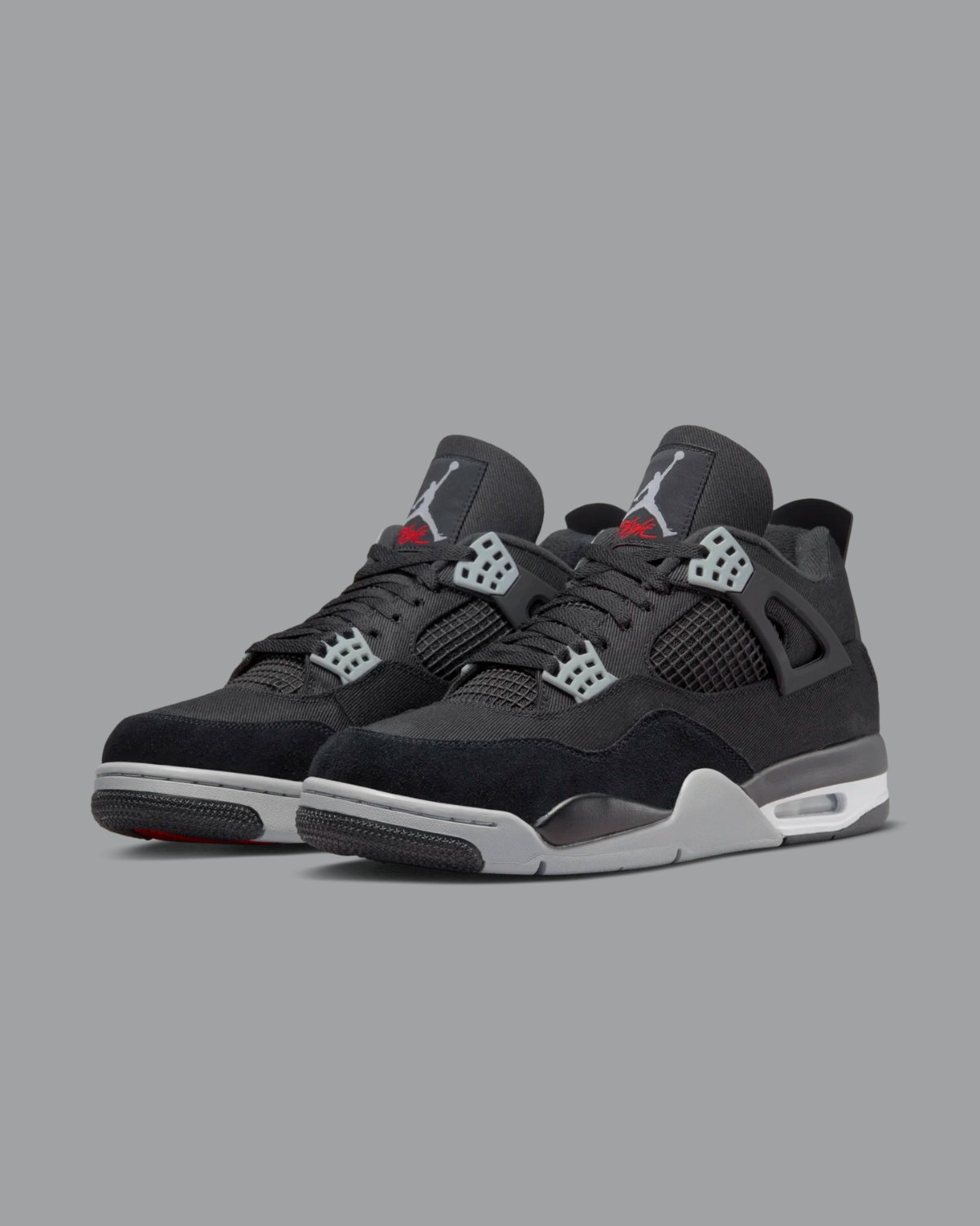 Nike Jordan4 SE Black and Light Steel Air Jordan 4 Retro SE 'Black