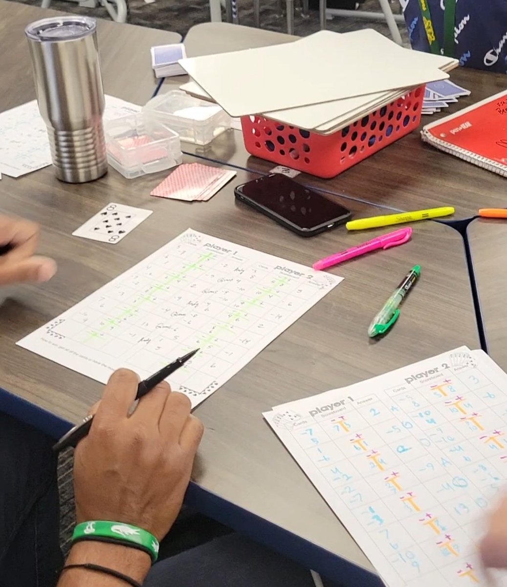 MrGivens_ARMS's tweet photo. He almost beat me at #IntegerWar but I pulled that King at the right time (whew!)
This is a memorable experience for him of Adding & Subtracting Integers.
He can now do it "fluently" (6.3D)
@HumbleISD_ARMS
@Humble_2ndMath
@HumbleISD
#MathRocks
#CHOMP 🐊 https://t.co/V76dW4pdrP