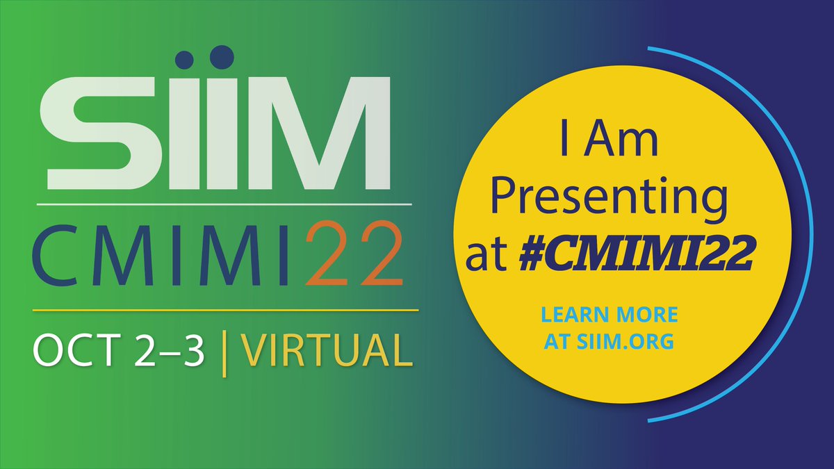 Can machine learning outperform radiologists in detecting SARS-CoV-2 infection? Find out at #CMIMI22 this weekend! <a href="/SIIM_Tweets/">SIIM</a>