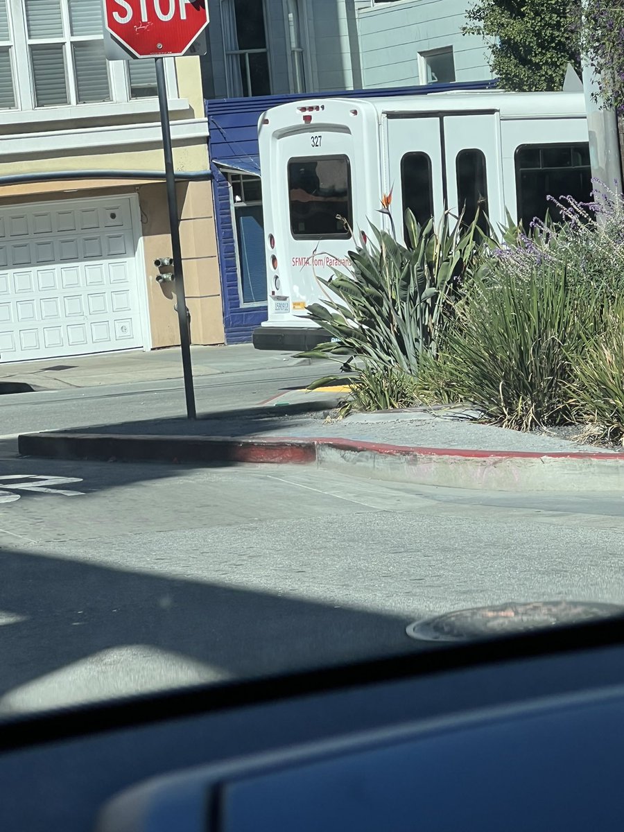 BayAreaDBags's tweet photo. @SFMTA_Muni is it normal for drivers to follow you when you turn down a very unpopular street and they coincidentally show up at the end of it? Same van 327. https://t.co/BYPfc10277