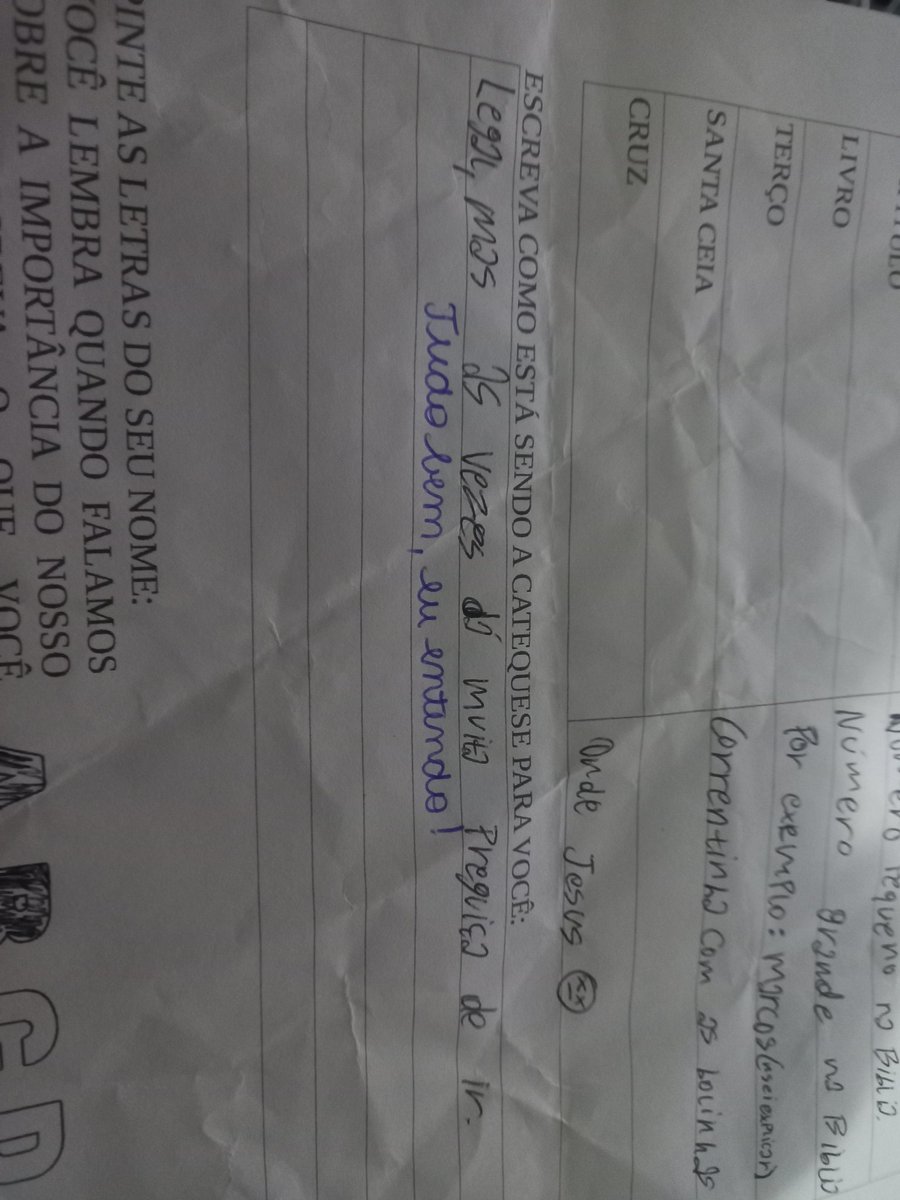 Pérola do dia by minha aluna!!