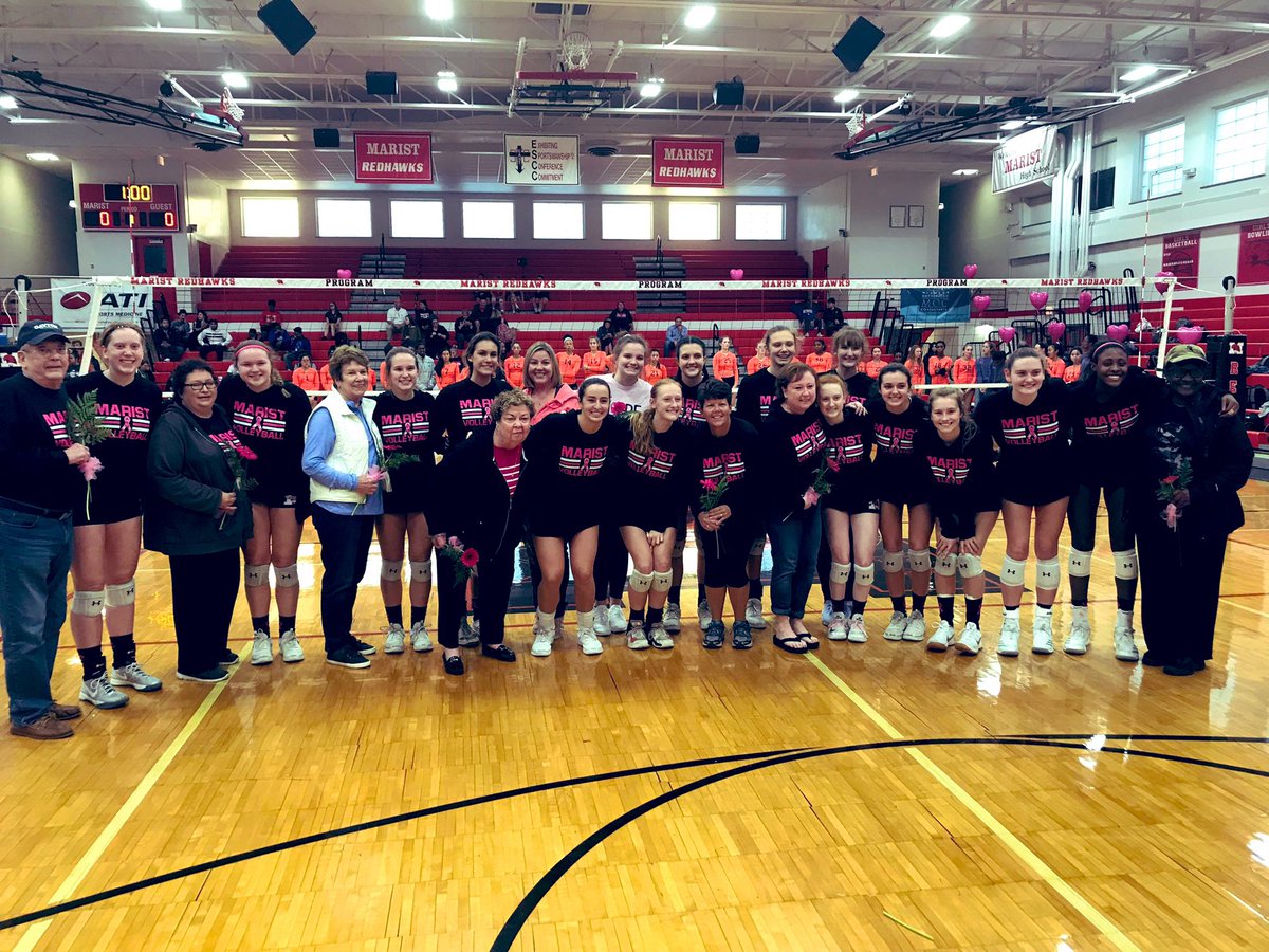 RedHawkVB's tweet photo. On Monday Night the RedHawks will take on Lake Central Indiana on our 2nd Annual โPROGRAM GOES PINK๐๐ FOR HEIDIโ Night. Join us on a special night dedicated to a special family ๐HJ๐ #ProgramFamily https://t.co/O636fjt44A
