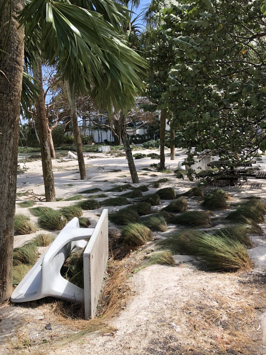 Park Shore Beach devastated by Ian.