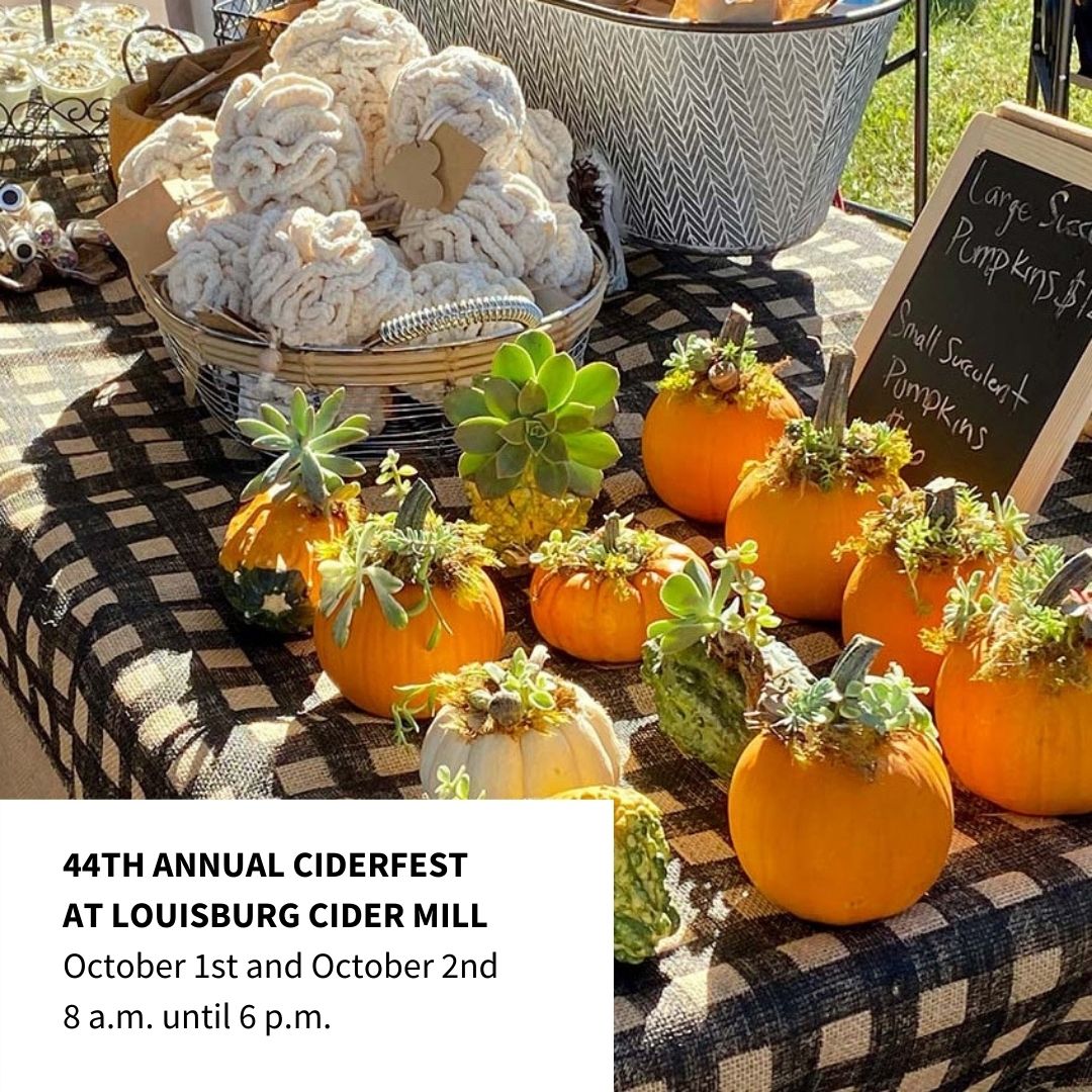 CertifiedRadon's tweet photo. Don't miss out on the 44th Annual Ciderfest at Louisburg Cider Mill this weekend! Activities run from 8am to 6pm that include events like pony rides, donut making, craft booths and more!

https://t.co/sP5rsMo4RR https://t.co/FfaETailnd