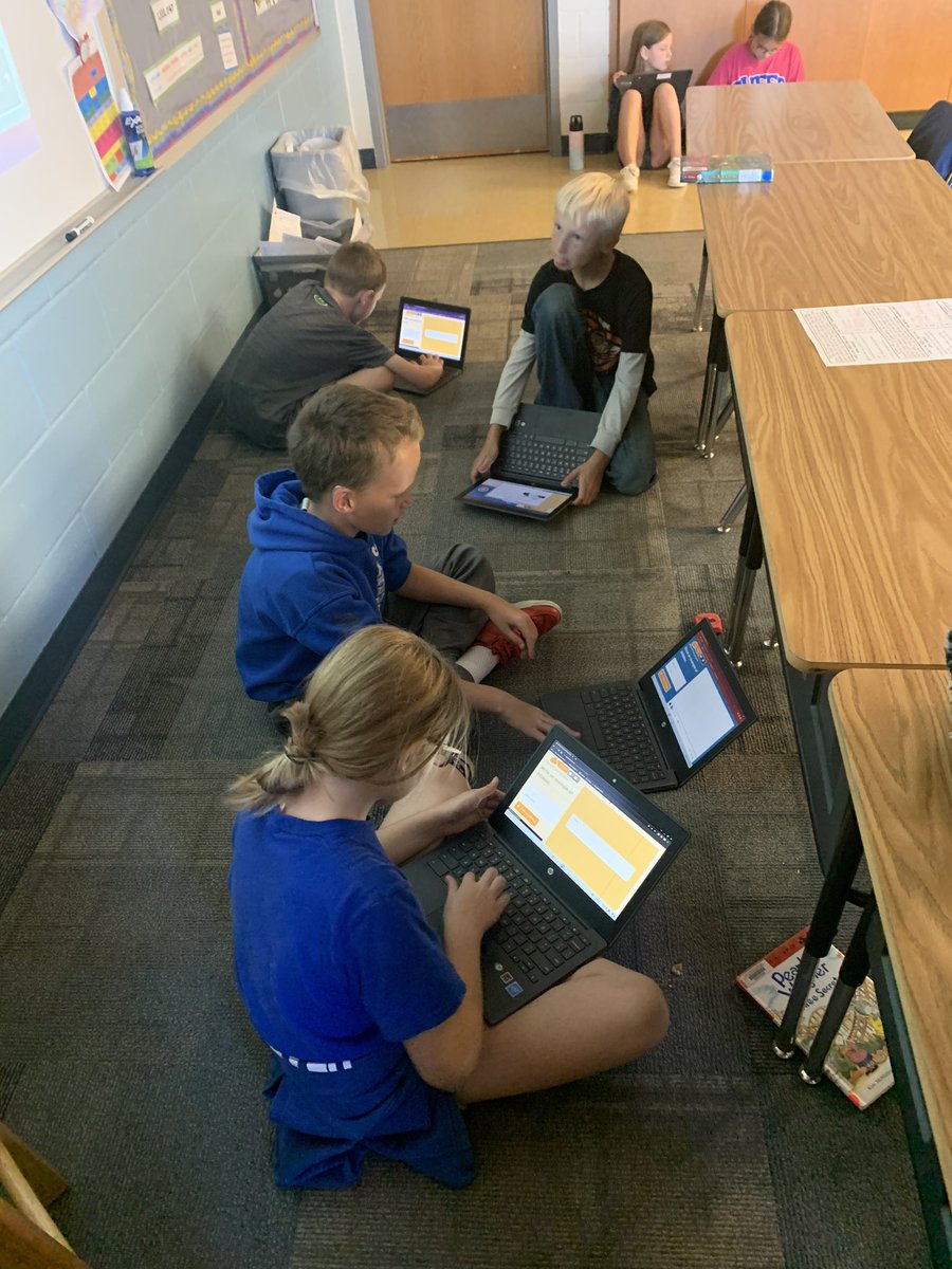 Flashcard Factory on Peardeck and math centers were highlights of our week in 4D! #engagedlearners #lakeviewvikes