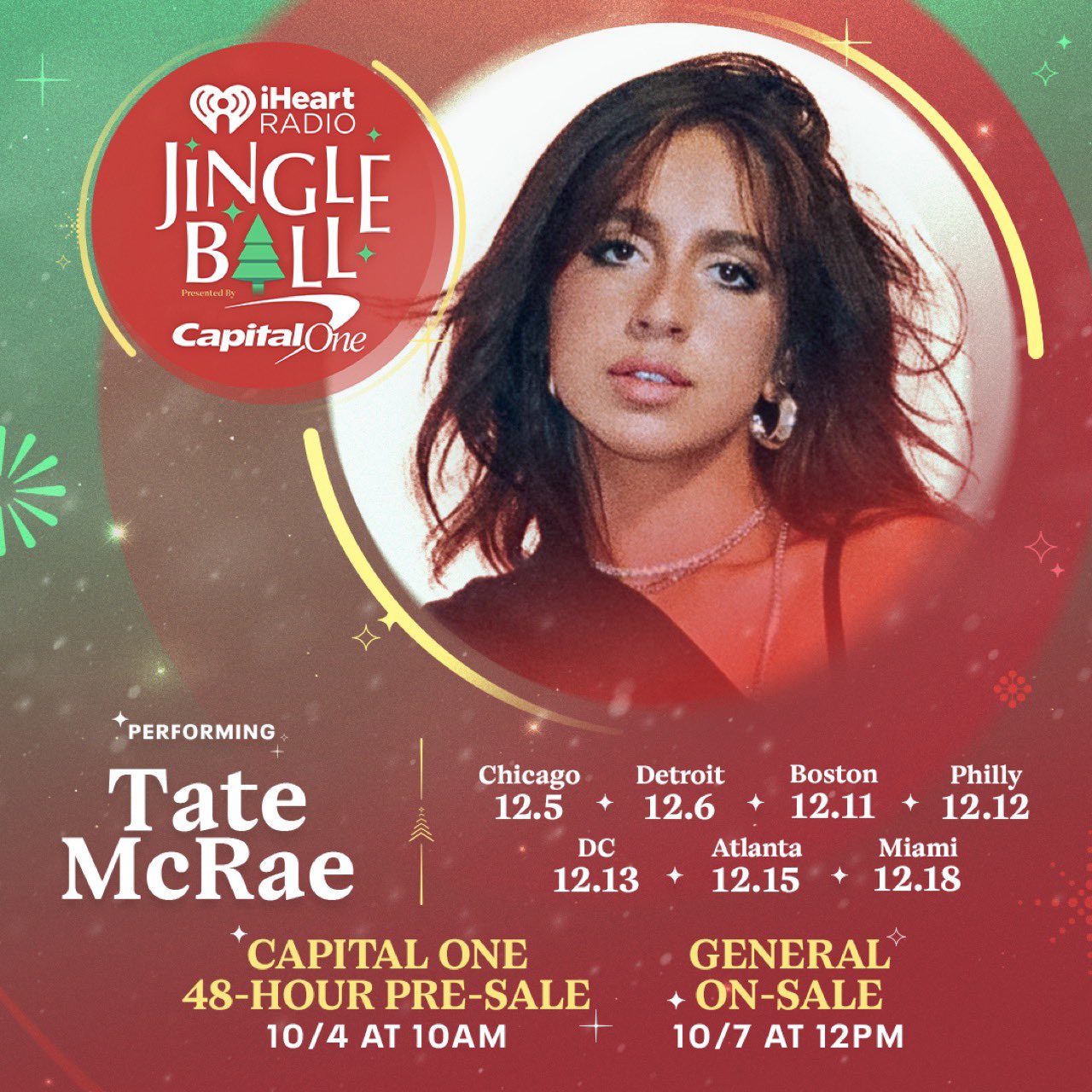 Tate McRae on Twitter "see you at iHeartRadio jingle ball! https//t