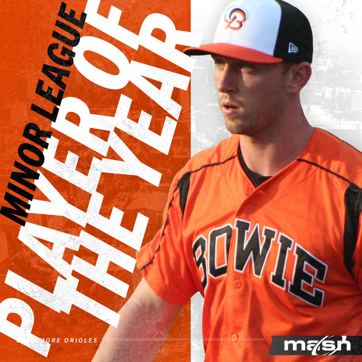 masnOrioles's tweet photo. 27 HRs and an .852 OPS on the season.

Congrats to Jordan Westburg (@jordan_cw21) on winning the Brooks Robinson Minor League Player of the Year! https://t.co/zxsTon17Sz