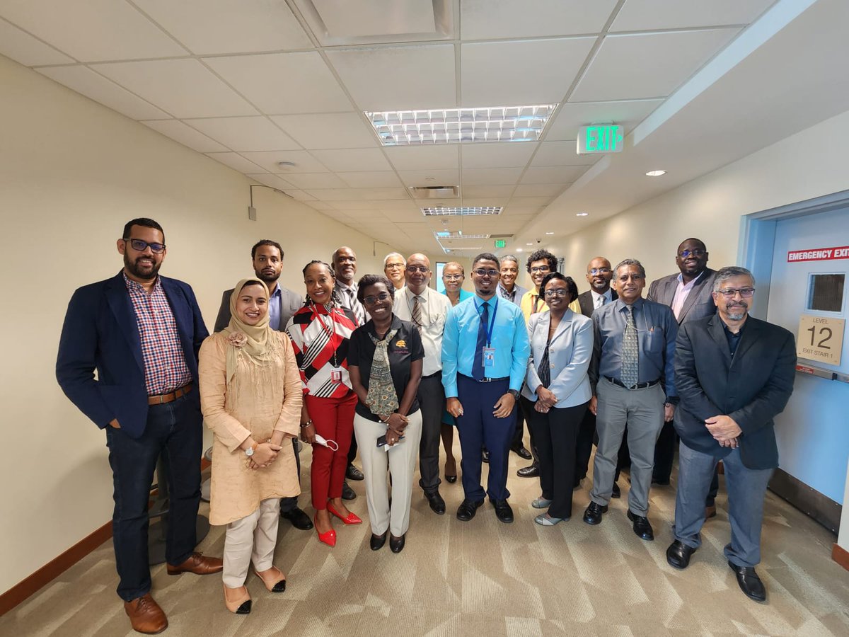 GregTheThinker's tweet photo. Today the @UNDPTT @UNDPAccLabs  participated in the @MDT_TT National Strategic Visioning Workshop for the  #Digital #Strategy of #TrinidadandTobago.

We are honored and excited to support the country's strategic vision and build the #DigitalVibes!  (more to come on that 👀) https://t.co/zpbtS1eylw