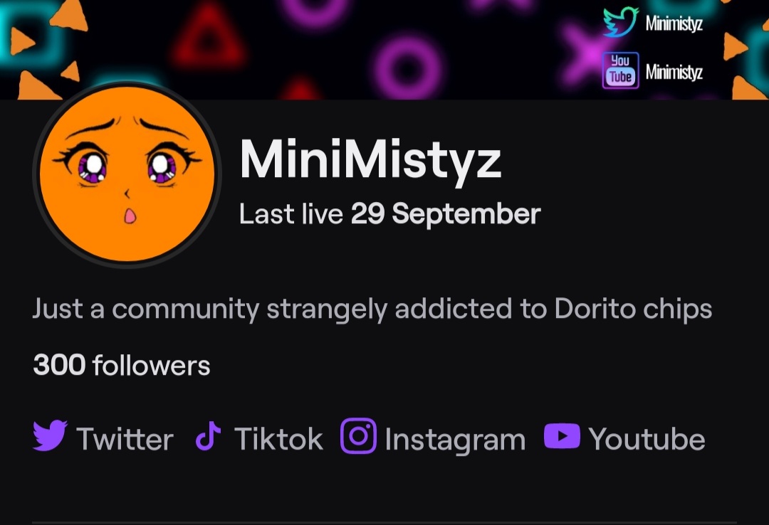 MiniMistyz's tweet photo. 300 followers goal accomplished 🥳🥳🥳

#minimistyz #streamer #follow #TwitchStreamers #twitchaffiliate https://t.co/5II5DOKjNs