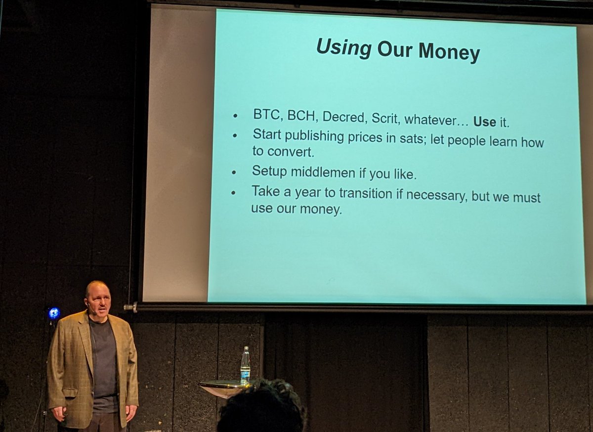 cryptotnetennba's tweet photo. Today on #hcpp22 Paul Rosenberg (@therealpaulrb) encouraged people to use Bitcoin and Decred.

#Decred #dcr $dcr #hcpp #BTC https://t.co/xsTFGGqX3y