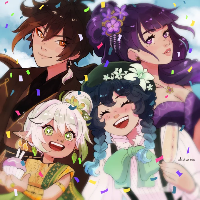 2 years of Genshin  happy anniversary!#Genshinlmpact 