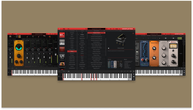 ikmultimedia's tweet photo. Did you know that you can easily drag & drop your own samples into #SampleTank4 for extended editing & customization?
SampleTank 4 SE is now included with yearly subscriptions to @LANDR_music Studio. Here's what you can do when you put the two together. https://t.co/57BLJJ5Slw https://t.co/MBTtrsoD12