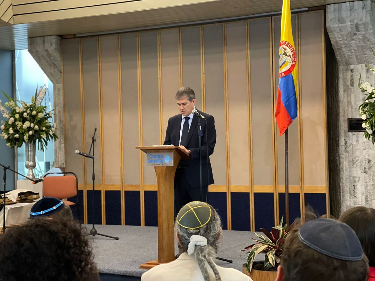 1/1 #ParaDestacar | Hoy participamos en el evento realizado por la <a href="/ccjcolombia/">CCJC</a>, para conmemorar los dos años de los Acuerdos de Abraham, dos años de amistad, prosperidad y paz entre 🇮🇱🇦🇪🇧🇭🇲🇦