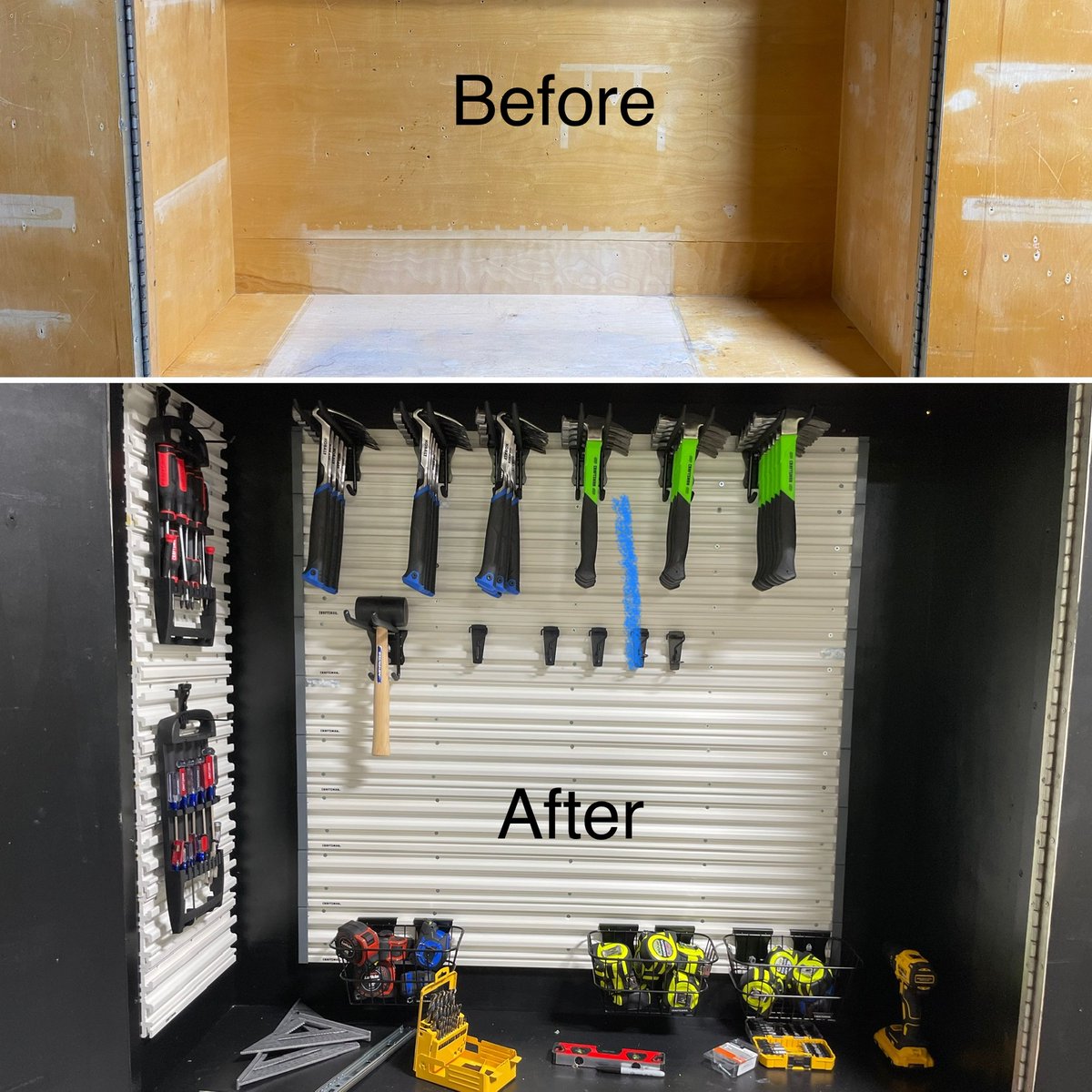 Greenfield_SD's tweet photo. GHS' Career & Tech Education wants to thank Lowe's for a $15,000 grant used to upgrade our programs w/ cordless tools, saws, toolboxes, tool belts, safety equipment, organizers & hand tools to learn techniques for success in skilled trades 1/2 #GreenfieldSD #G21SelfDirectLearning https://t.co/Exm9dWQDaR
