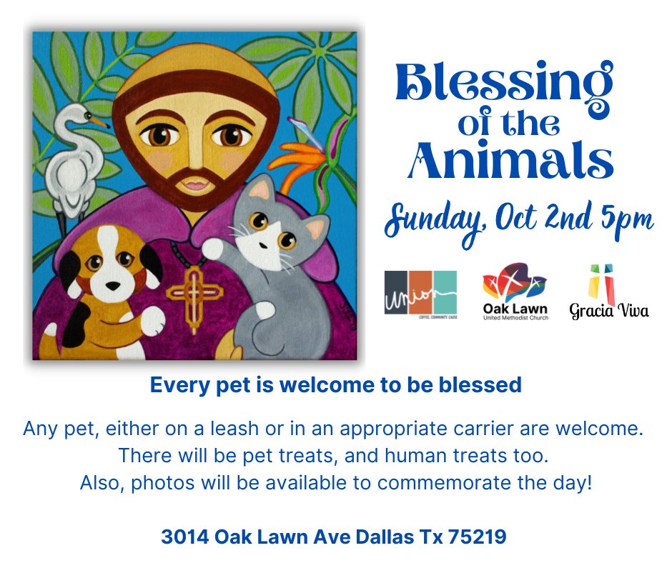 Join us! Pet Blessing