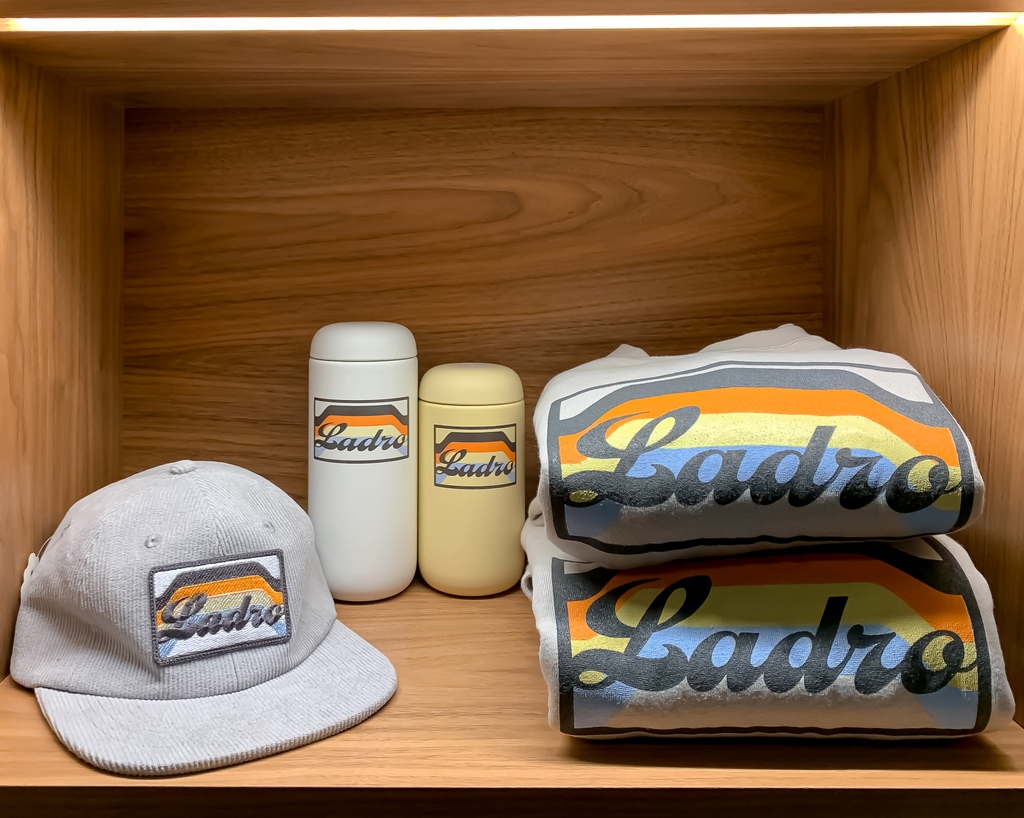 Dreaming of fall?
Grab one of our cozy new crewneck sweatshirts, with a matching corduroy hat and Fellow travel mug!