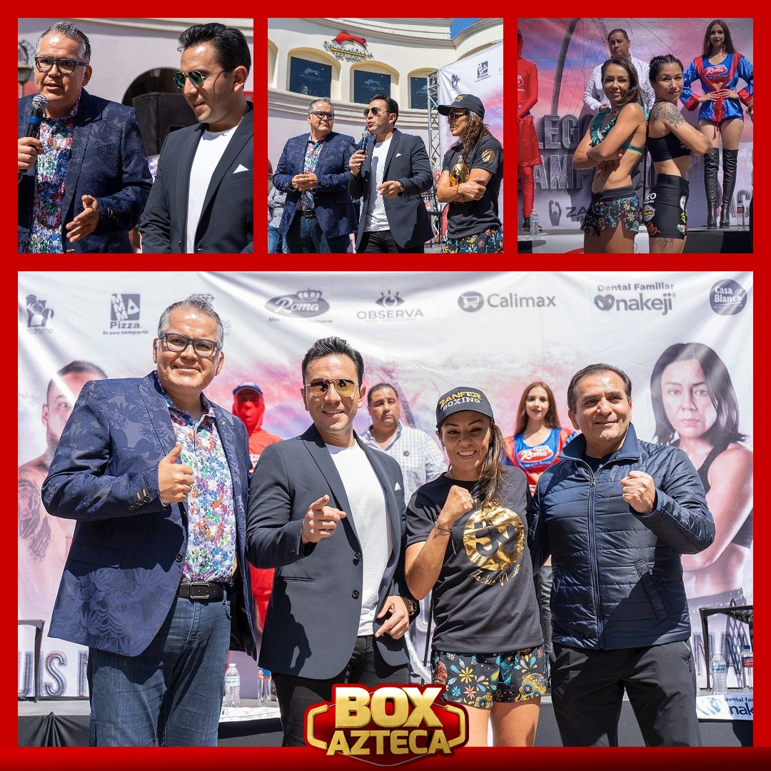 BoxAzteca7's tweet photo. El #BoxAztecaTeam acompaña a @JACKIENAVA_of en la que será su última pelea como profesional.
🗓️ 1 de octubre
⌚11:00 PM
📺 Azteca 7
📲 https://t.co/wEgWW6fhdU
#BoxAzteca #LaÚltimaDeJackie 🥊
Los detalles: https://t.co/L151rsXAV9 https://t.co/0F0dexLIyl