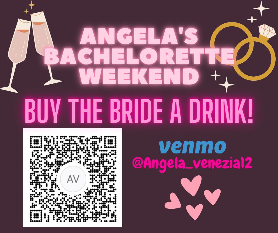 Buy my cuz some drinks this weekend! We appreciate it!