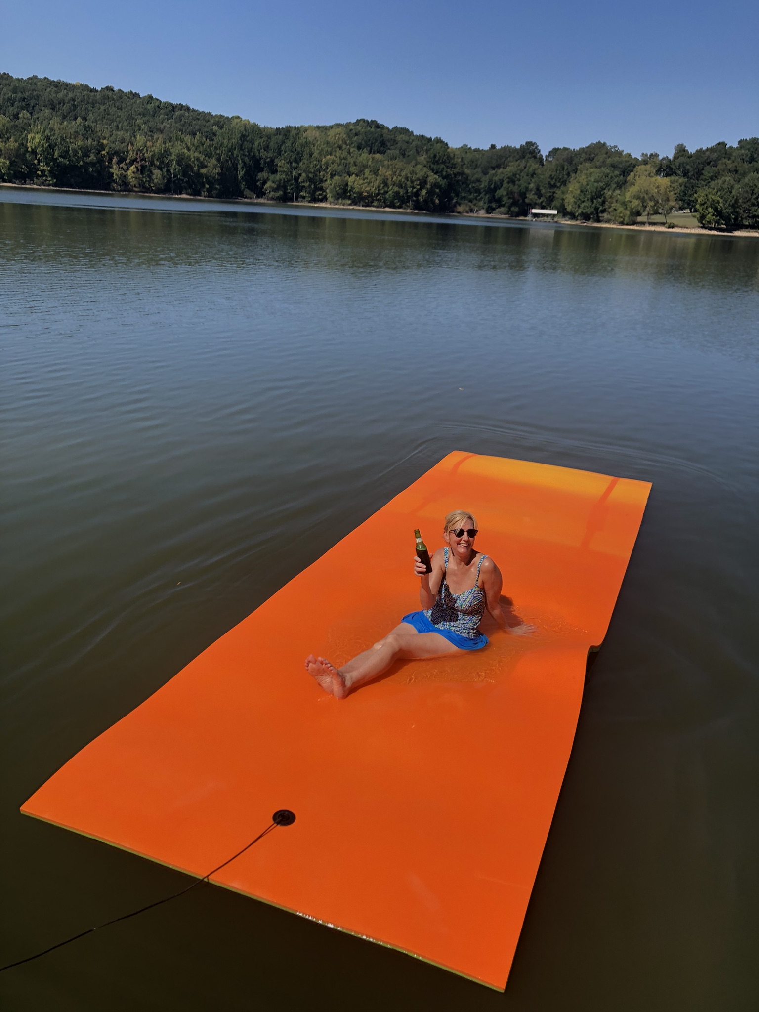 rubber duckie floating mat
