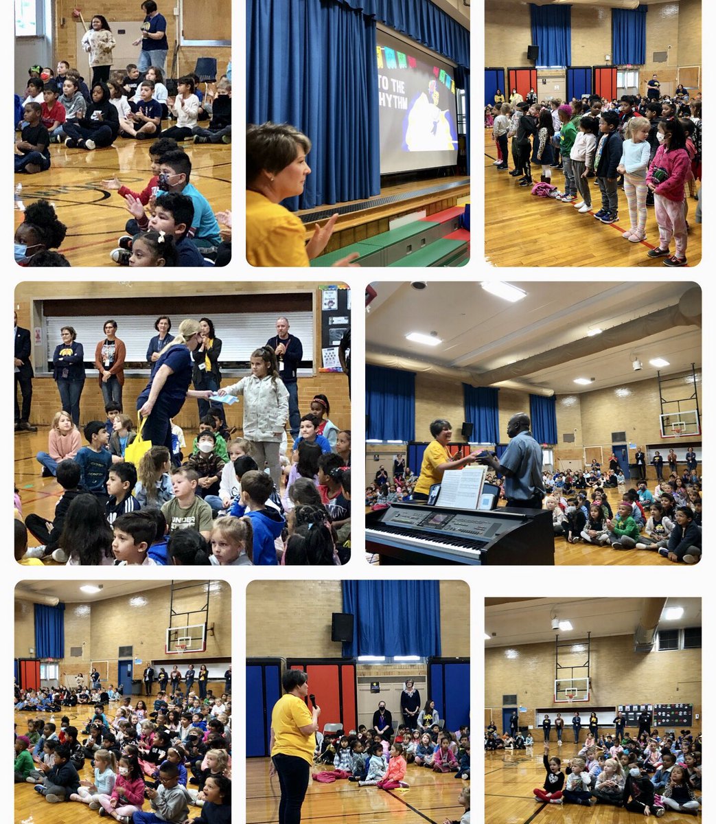 Jeanne Muzi (@muzilearninglab) on Twitter photo Our All School meetings are back! There was singing, dancing & cheers! We welcomed new students & staff! We had a citizen celebration & honored some students for all their help in welcoming new friends who just arrived in the US. #TogetherWeCan #BeGoldenHearted <a href="/SlackwoodSchool/">Slackwood School</a> Our All School meetings are back! There was singing, dancing & cheers! We welcomed new students & staff! We had a citizen celebration & honored some students for all their help in welcoming new friends who just arrived in the US. #TogetherWeCan #BeGoldenHearted <a href="/SlackwoodSchool/">Slackwood School</a>