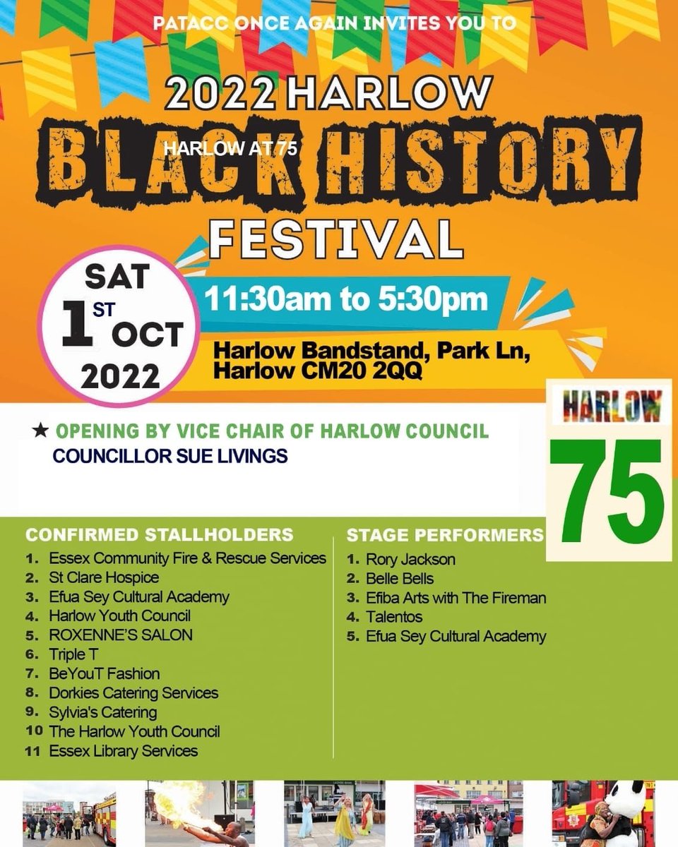 Hope to see some of you in #Harlow #Essex tomorrow 2.10pm in #harlowtownpark by the bandstand for #bellydancing and #BollywoodDance #Fitness #blackhistorymonth